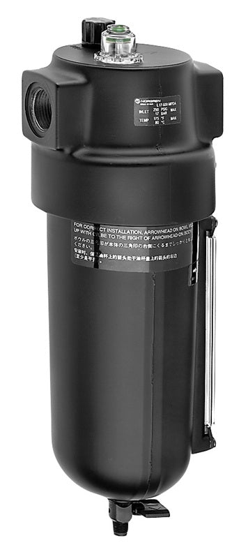 L17-800A by Dixon Valve | L17 Series 1 | Jumbo Micro-Fog Lubricator | 1" Port Size | 275 SCFM | 1 qt Metal Bowl with Sight Glass