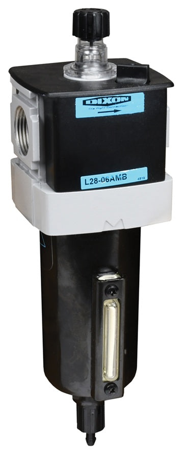 L28-06AMB Wilkerson EconOmist® by Dixon Valve | L28-Series | Standard Lubricator | 3/4" Size | 150 SCFM | 6 oz. Metal Bowl