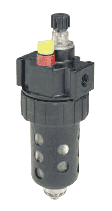 L606-03B Dixon Valve Watts Lubricator - 3/8" Compact Polycarbonate Bowl with Plastic Bowl Guard - 60 SCFM