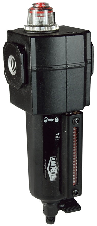 L73M-2MB by Dixon Valve | L73M Series 1 | Compact Micro-Fog Lubricator | 1/4" Port Size | 60 SCFM | 4 oz. Metal Bowl
