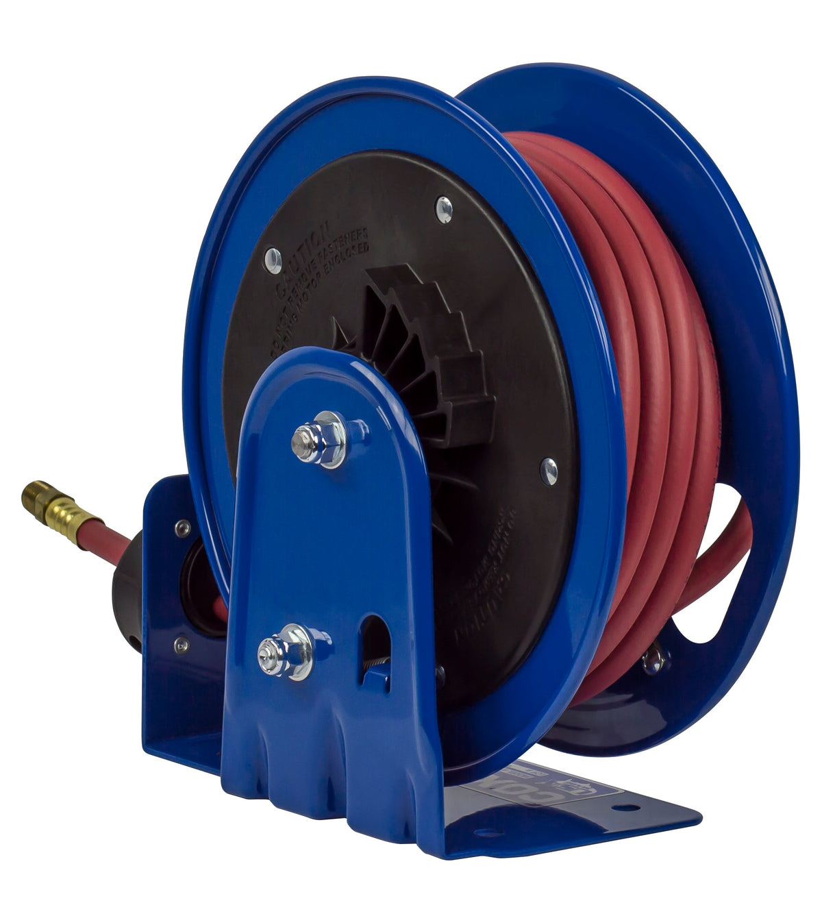 LG-LP-310 by Coxreels | LG Series | 300 PSI Spring Driven Hose Reel | 3/8" Hose ID, 3/8" FNPT Inlet x 3/8" MNPT Hose End | Steel | 10ft PVC Hose Included