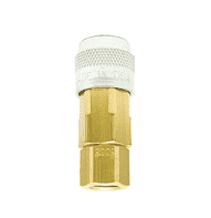 LN2803 by ZSi-Foster | Quick Disconnect | LN Series | Automatic | 1/4" Socket | 1/8" FPT | Brass/Steel