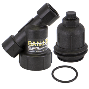 LS075B/C1 by Banjo | Replacement Part for Line Strainers | 3/4" Y Strainer | Body, Cap & Gasket