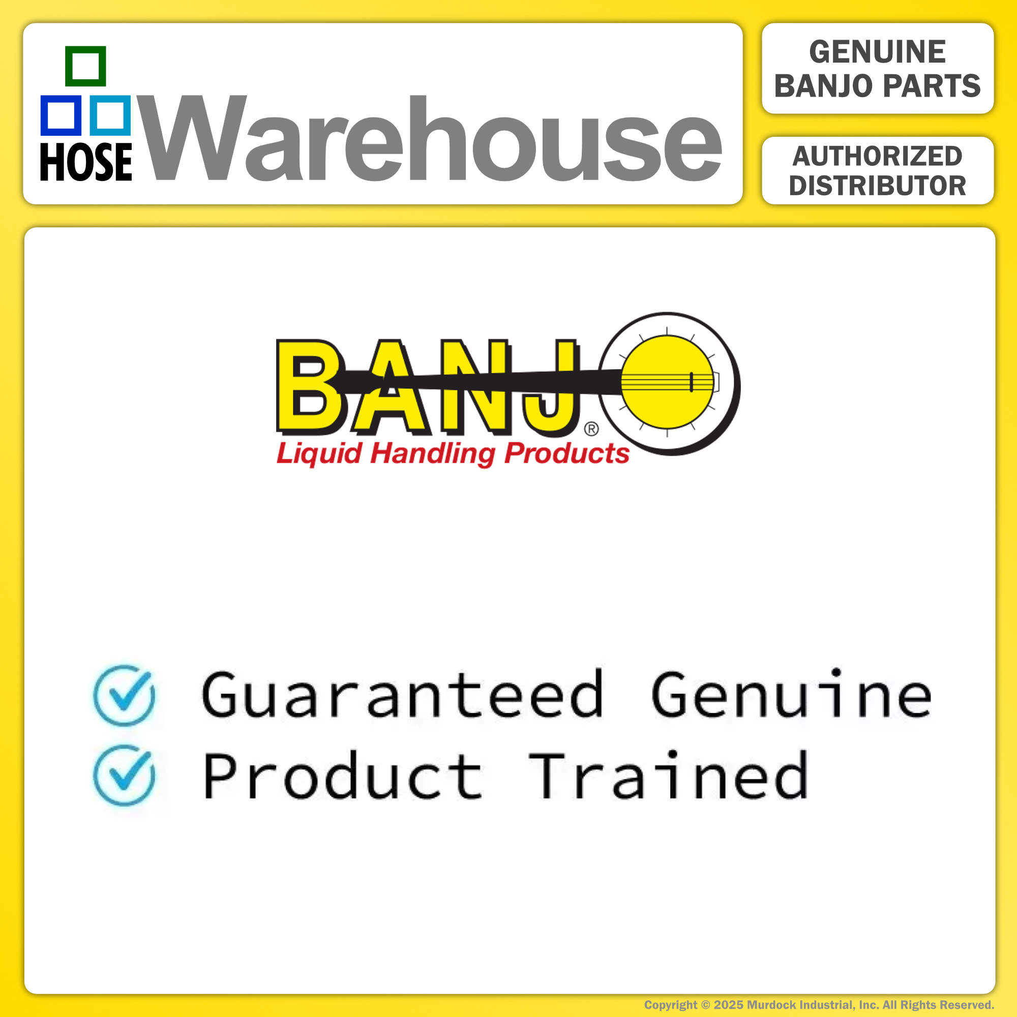 LS100-20 by Banjo | Line Y Strainer | 1" x 1" Female NPT with 20 Mesh Stainless Steel Screen | 200 PSI | Polypropylene