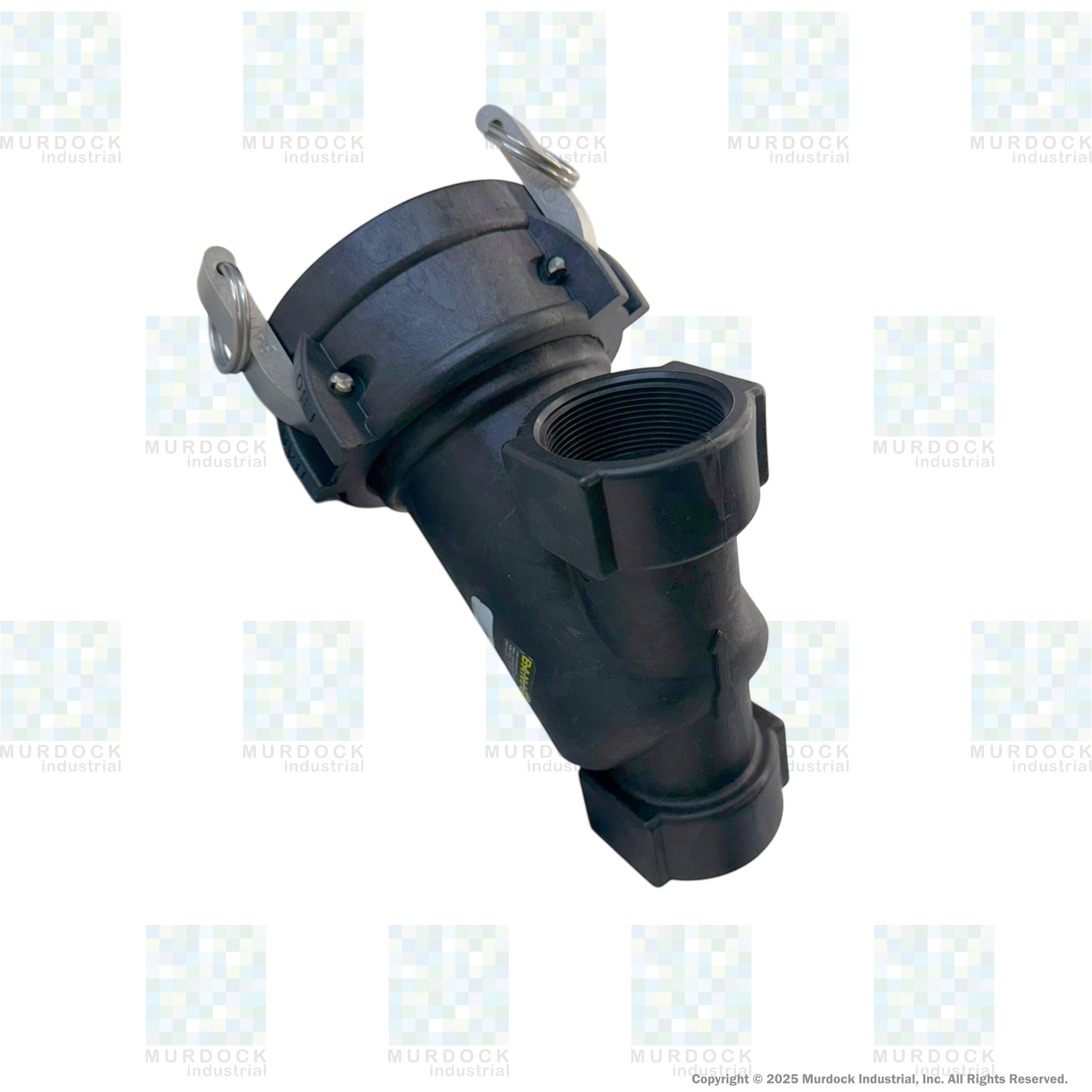 LSQ200-50 by Banjo | LSQ Line Strainer | 2" x 2" Female NPT with 50 Mesh Screen | EPDM lathe cut gasket | 100 PSI | Polypropylene