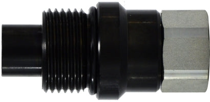 LSQVEP24PF by Midland | Hydraulic Quick Disconnect | Flat Face VEP Thread Lock Female Plug | 1-1/2" Body Size | 1-1/2" Female NPT | Steel