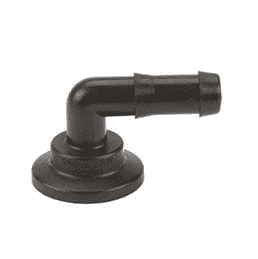 M200150BRB90 by Banjo | Manifold Flange Connections | 2" Flange x 1-1/2" Hose Barb | 90° Elbow | 300 | Pack of 10