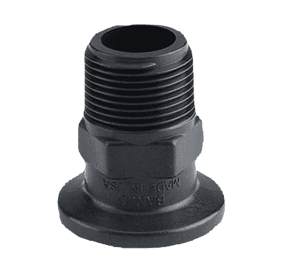 M100MPT by Banjo | Manifold Flange Connections | 1" Flange x 1" Male NPT | 300 PSI | Pack of 10