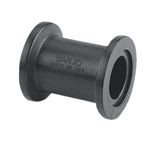 M100CPG by Banjo | Manifold Flange Connections for Flanged Coupling | 1" x 1" Flange | 2-1/4" Long | Straight | 300 PSI | Pack of 10