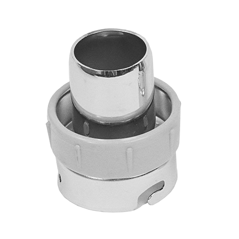 M20 by Flexaust | Vacuum Inlet Adapter | 1-1/2" Hose ID | Chrome Plated Steel