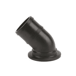 M300BRB45 by Banjo | Manifold Flange Connections | 3" Flange x 3" Hose Barb | 45° Elbow | 150 PSI