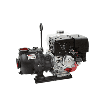 M332PIH13W by Banjo | Centrifugal Pumps | 3" Manifold Cast Iron Wet Seal Pump with 13 HP Honda® Engine with Electric Start & Pull Rope (M332 Series)