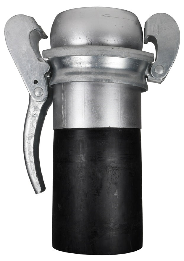 MC3098-PC by Dixon Valve | Bauer Quick Connect Fitting (Type B) | 8" Size | Male with Polyethylene Crimp | Galvanized Steel