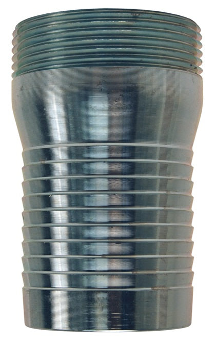 MCS600 by Dixon Valve | King Short Shank Suction Hose Coupling | Male Fitting | 6" Male NPSM x 6" Hose ID | Plated Steel