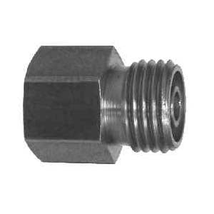 FSO4032020 by Midland | Hydraulic Adapter | Braze-On to Flat Face O-Ring | 1-1/4" Braze x 1-1/4" Male O-Ring Face Seal | Steel