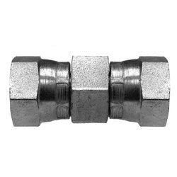 14061212 by Midland | Hydraulic Adapter | Female Pipe Dual Swivel Union | 3/4" Female NPSM x 3/4" Female NPSM | Steel