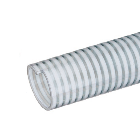 MILK-LT250X100 Tigerflex by Kuriyama | MILK LT Series | Low Temperature Food Grade Liquid Suction Hose | 2-1/2" ID | PVC | 100ft Length