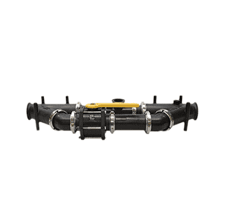 MIS300 by Banjo | Manifold Flange Connections for Manifold Inductor System | Full Port | 3" Flange x 3" Flange | Assembled | 150 PSI