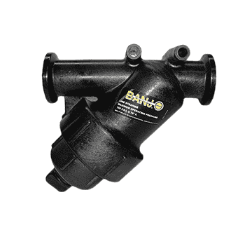 MLS200-50 by Banjo | Manifold Flange Connections | 2" Manifold Y-Line Strainer with 50 316 Stainless Steel Mesh Screen | Gasket: EPDM | 225 PSI