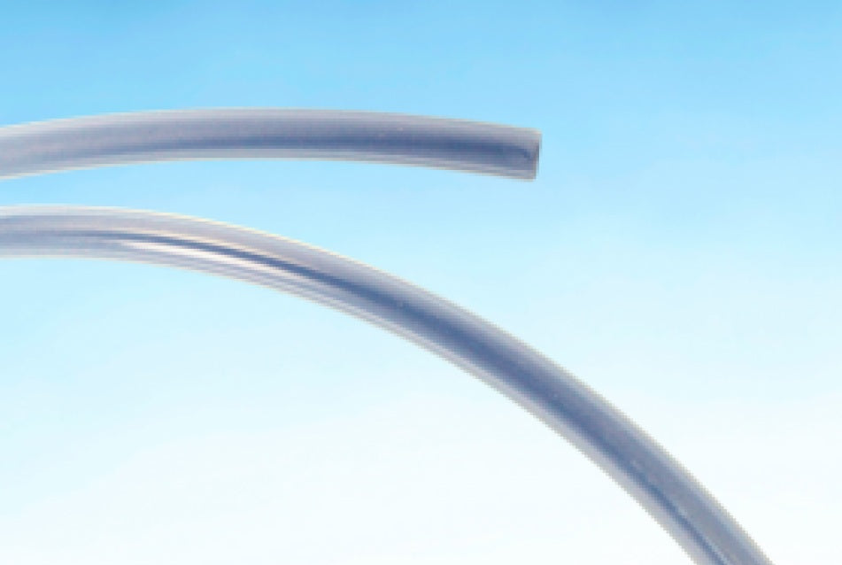 MUS1000-0125-031-50 Versilon™ by Saint Gobain | MUS-1000 | High Clarity Super Smooth Fluoropolymer Tubing | 1/16" ID x 1/8" OD x 1/32" Wall | 50' Package Length