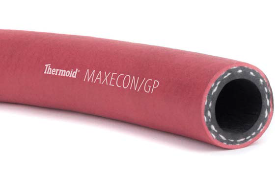 00336504400 by Thermoid | Maxecon/GP General Purpose Air and Water Hose | 1/4" ID | 300 PSI