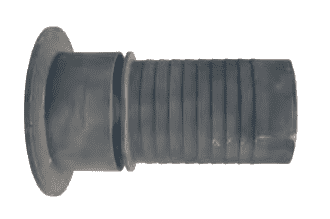 N400NO Dixon Valve Carbon Steel Notched Turned Back Nipple - 4" Stem