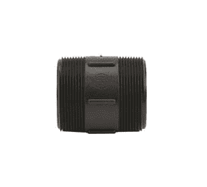 NIP300-4 by Banjo | Pipe Fitting Nipple | 3" Male NPT x 3" Male NPT | Length: 4" | 300 PSI | Polypropylene