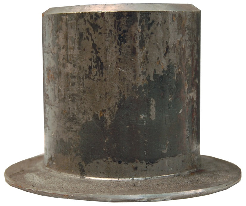 NW40 by Dixon Valve | King Turned Back Weld-To-Metal Hose Nipple | Schedule 40 | 4" Size | 3" Length | Plated Carbon Steel