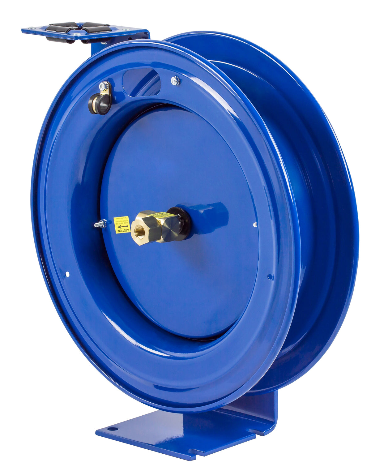 P-LPL-450 by Coxreels | P Series | 300 PSI Spring Driven Hose Reel | 1/2" Hose ID, 1/2" FNPT Inlet | Steel | 50ft Capacity, Hose Not Included