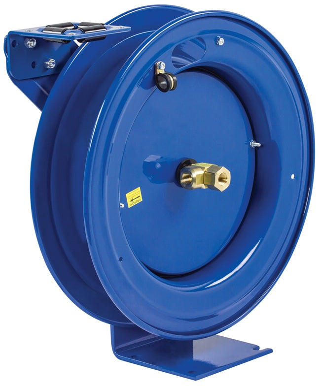 P3875N by Dixon Valve | P Series | Low Pressure Spring Driven Hose Reel - without Hose | 50ft of 3/8" Hose Capacity | Steel