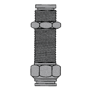 B-31182-06-06 Breco by Foster | 3/8" Push-to-Connect x 3/8" Push-to-Connect | Bulkhead Union | Straight