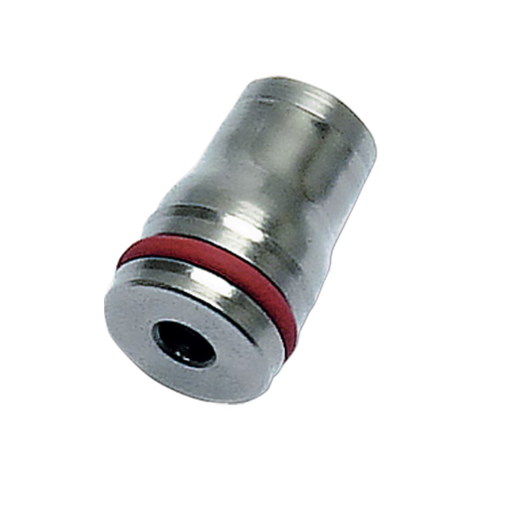 PLMC-4M by Parker | Prestolok PLM Metal Push-to-Connect Fittings | Cartridge | 4 mm Tube Size | 17.50 mm Length | Electroless Nickel-Plated Brass | Pack of 10