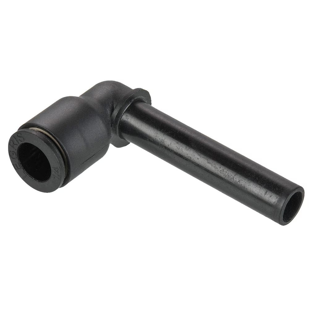 369PLPSPX-2 by Parker | Prestolok PLP Composite Push-to-Connect Fittings | Plug-In Fittings | 1/8" Tube Size | 1.26" Height (H) | 90° Long Elbow | Glass-Reinforced Nylon | Pack of 10