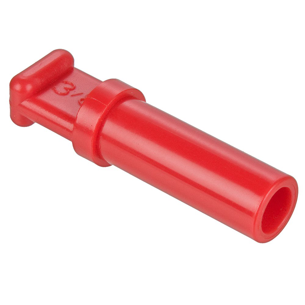639PLP-6 by Parker | Prestolok PLP Composite Push-to-Connect Fittings | Accessories | 3/8" Tube Size Plug | 1.67" Length (L) | Glass-Reinforced Nylon | Pack of 10
