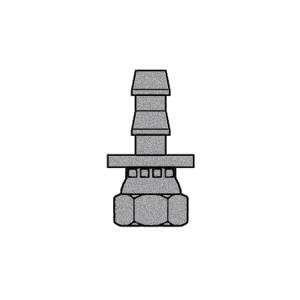 B-287-1014C Breco by Foster | 5/8" Push-Lock x 5/8" Female SAE 45°/JIC 37° Dual Seat | Swivel | Straight