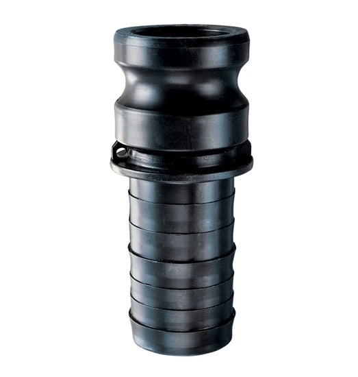 PPE150 by Kuriyama | PPE Series | Part E | Cam & Groove Fitting | 1-1/2" Adapter x 1-1/2" Hose Barb | Polypropylene