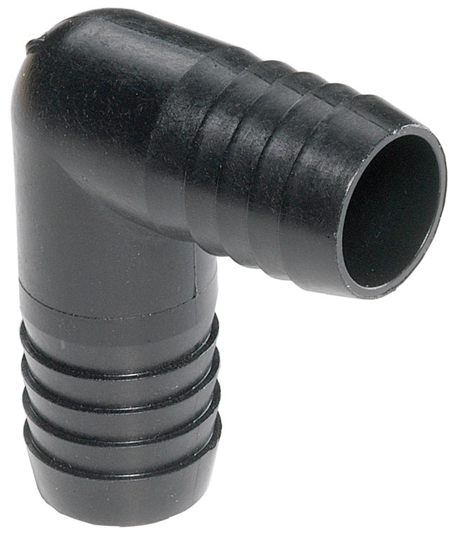 PPLSS22 by Dixon Valve | Tuff-Lite® | Hose Mender/Splicer | 90° Elbow | 1/4" Hose ID x 1/4" Hose ID | Polypropylene | Pack of 50