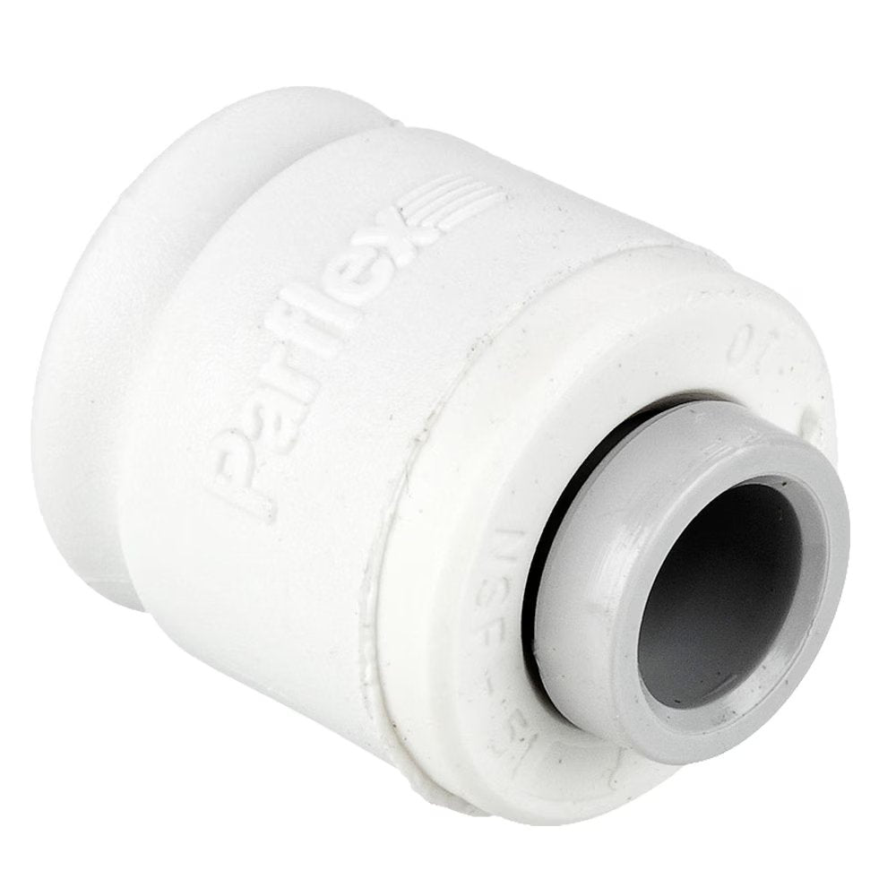 PP4CAP by Parker | TrueSeal™ Accessories | 1/4" Push-to-Connect | .77" Length | Cap | White | Polypropylene