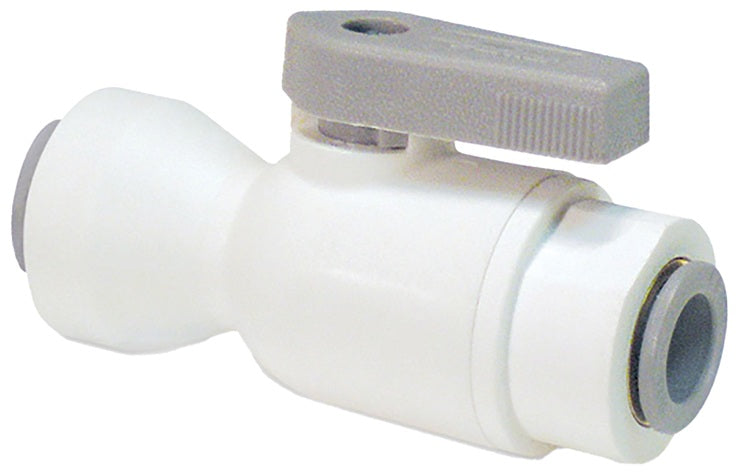 PP4VUC6-MG by Dixon Valve | TrueSeal™ Ball Valve | Union | 3/8" Tube OD x 1/4" Tube OD | Polypropylene