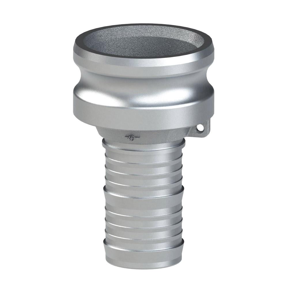 60243025 (30X25E) by PT-Coupling | Reducing Cam & Groove Fitting | Type E | 3" Adapter x 2-1/2" Hose Shank | Aluminum