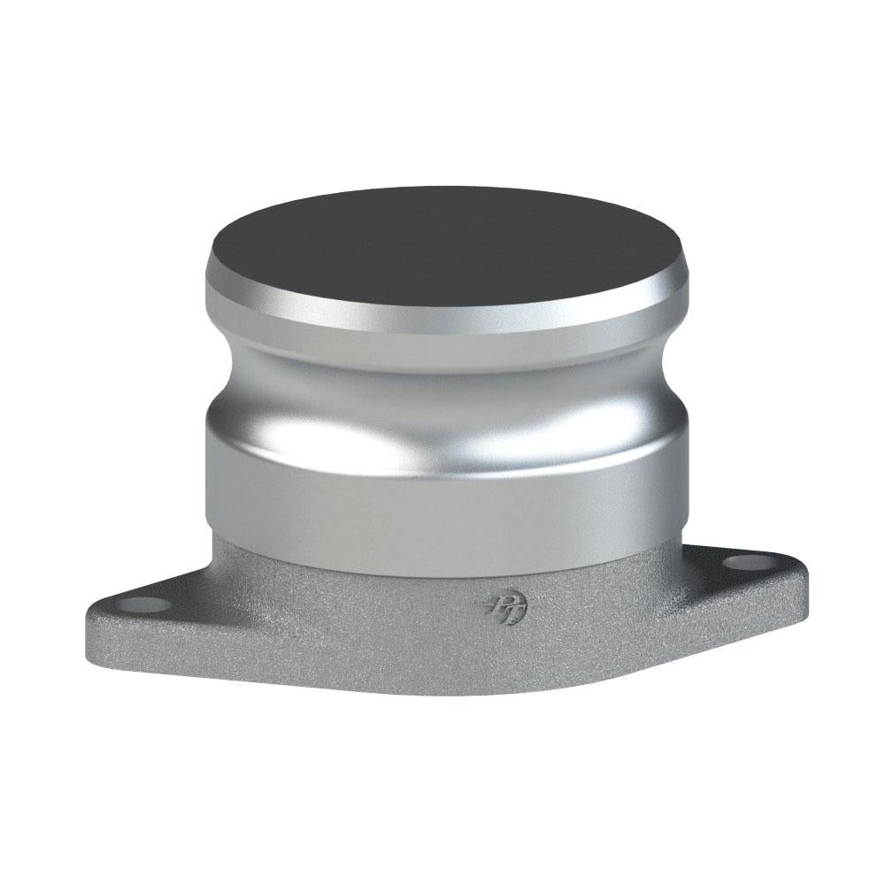 10012301 (30W) by PT-Coupling | Petroleum Handling Cam & Groove Adapter | Mount Plug | 3" Adapter x Flange | Aluminum
