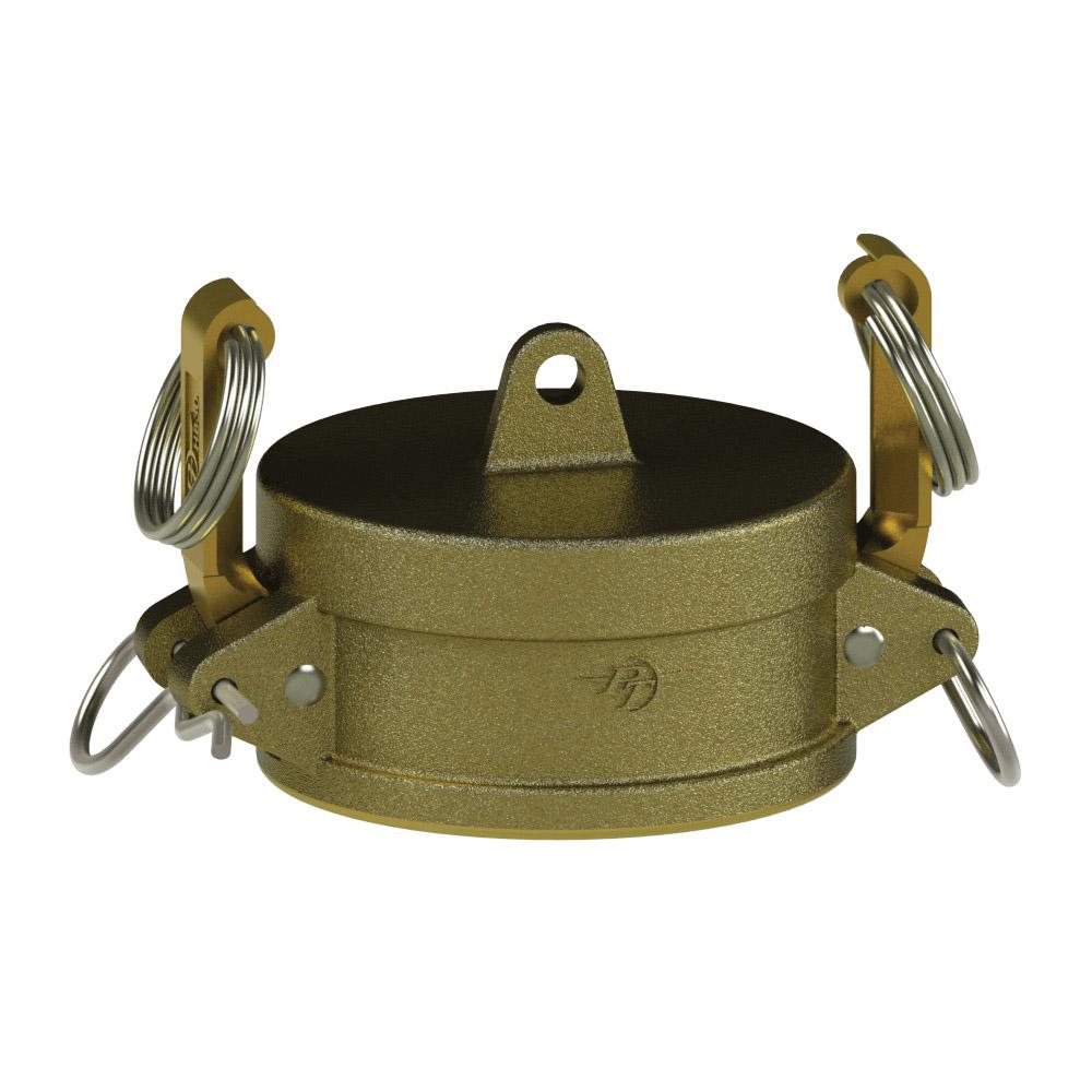 1201120SL (20VSL) by PT-Coupling | STA-LOK® Cam & Groove Dust Cap | Type VSL | 2" Coupler | Brass