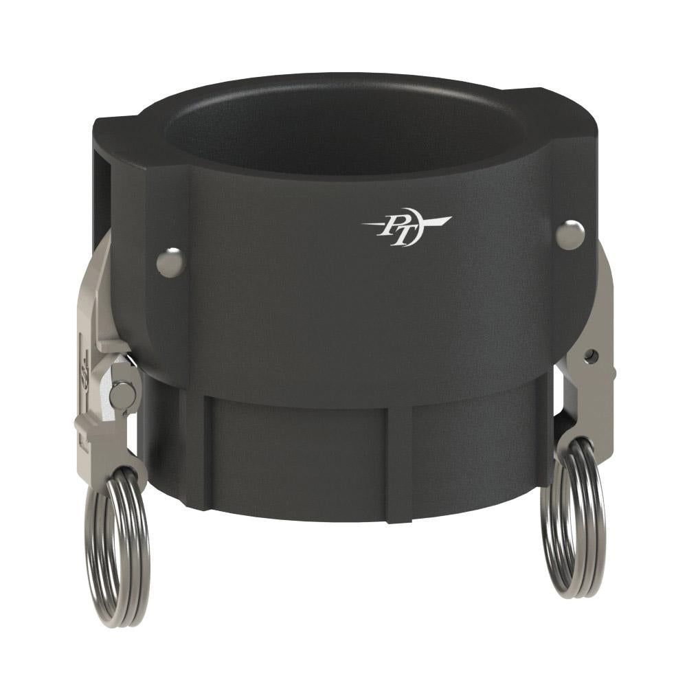2700415L2 (15D SLII) by PT-Coupling | STA-LOK® II Cam & Groove Adapter | Type D | 1-1/2" Coupler x 1-1/2" Female NPT | Polypropylene | Buna-N Seal