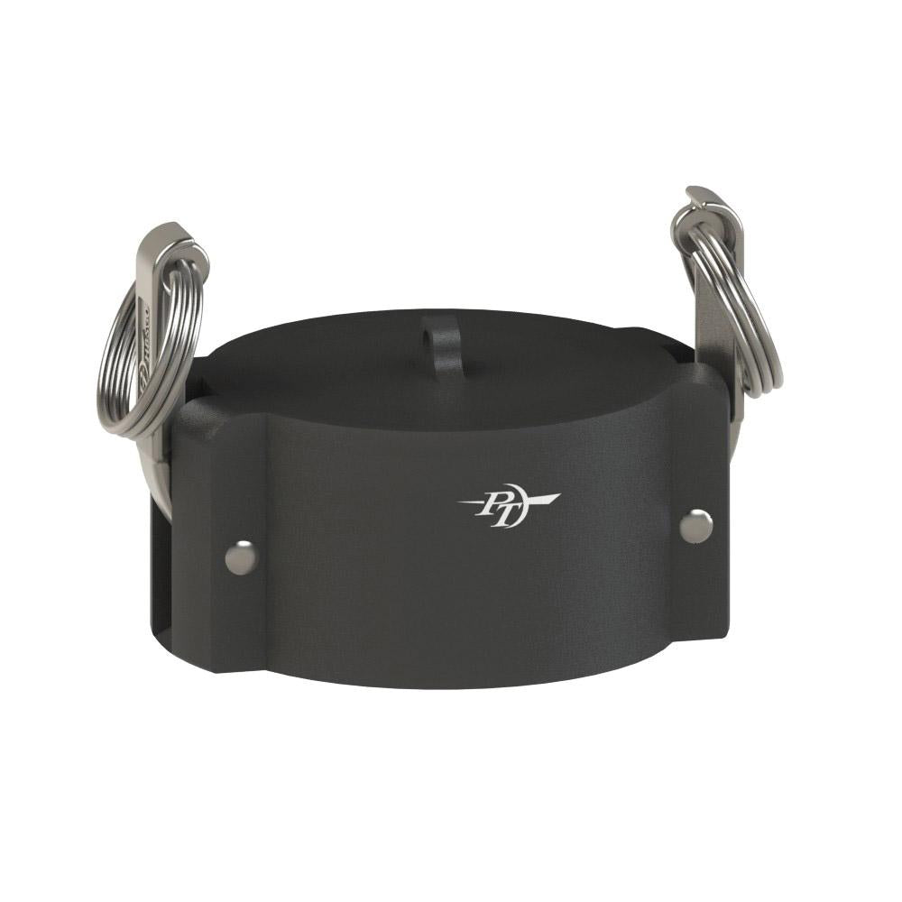2701112 (12V) by PT-Coupling | Cam & Groove Dust Cap | Type V | 1-1/4" Coupler | Polypropylene