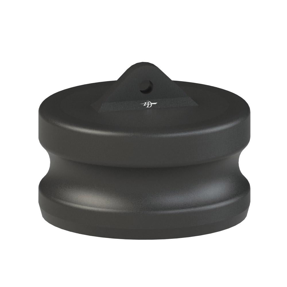 2701240 (40W) by PT-Coupling | Cam & Groove Dust Plug | Type W | 4" Adapter | Polypropylene