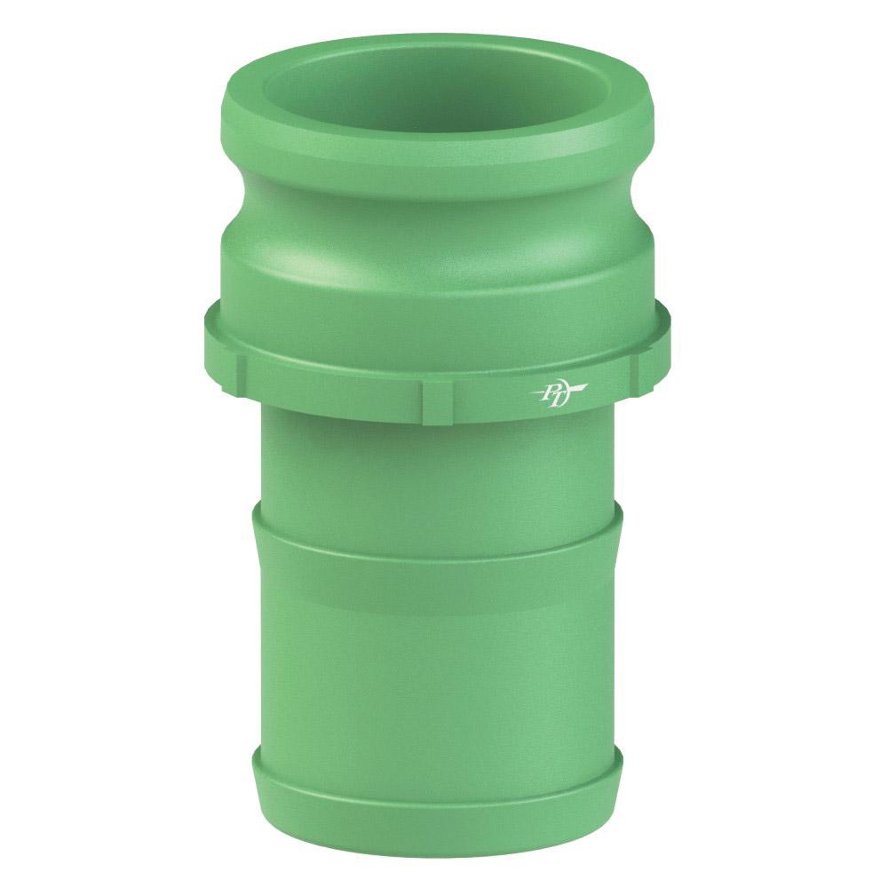 2900530 (30E) by PT-Coupling | Cam & Groove Fitting | Type E | 3" Adapter x 3" Hose Shank | Nylon