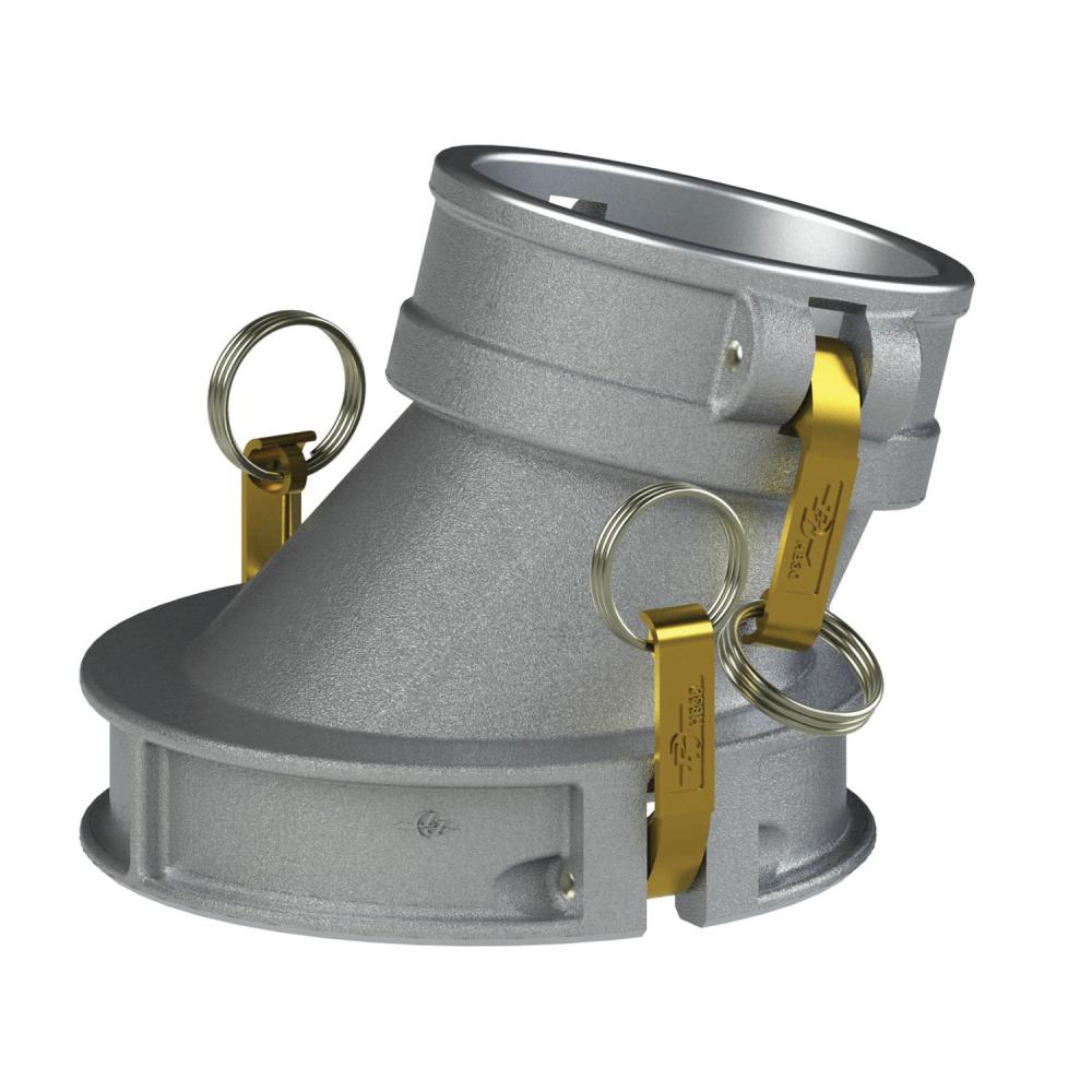 3704400 (DC-4) by PT-Coupling | Petroleum Handling Cam & Groove Adapter | Type DC | Drop Coupler | 3" API Coupler x Coupler