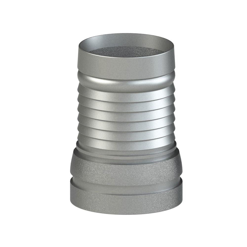 5711516 (15VC50SS) PROGRIP™ by PT-Coupling | Type VC50 | ProGrip C50 External Crimp Fitting | 1-1/2" Grooved Pipe End x Hose Shank | 304 Stainless Steel