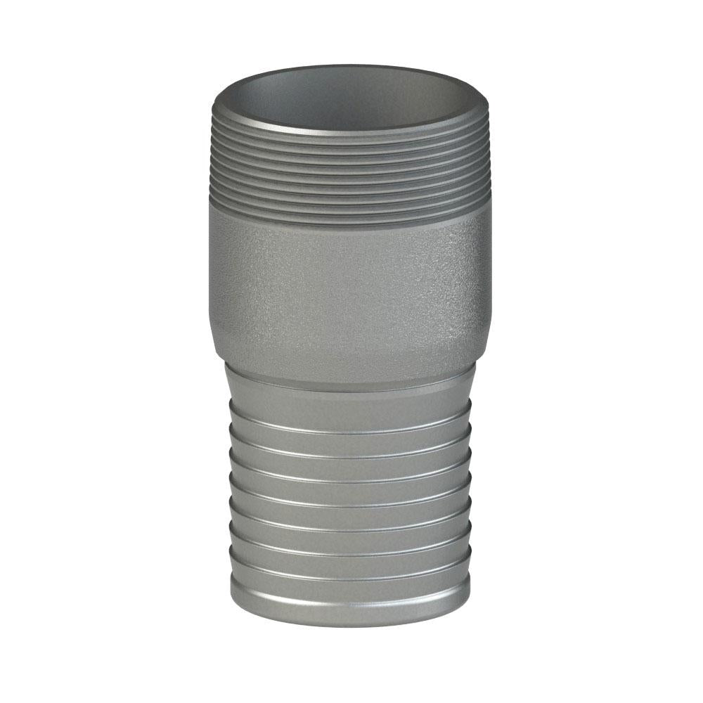 5732002 (20TMPMSS) PROGRIP™ by PT-Coupling | Type TMPM | PM Internal Expansion Fitting | 2" Male NPT x 2" Hose Shank | 304 Stainless Steel
