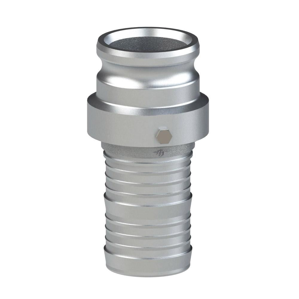60251500 (15ESV) by PT-Coupling | Swivel Cam & Groove Fitting | Type ESV | 1-1/2" Swivel Adapter x 1-1/2" Hose Shank | Aluminum | Viton Seal